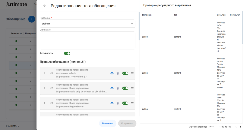 Обогащение данных  в Ит-мониторинге